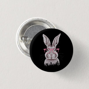 Funny Bunny Cute Family Gifts Easter 3 Cm Round Badge