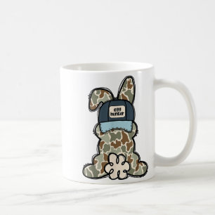 Funny Bunny Egg Hunter Rabbit Lovers Happy Easter Coffee Mug