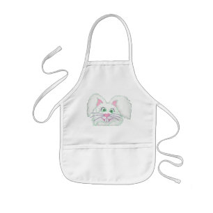 Funny Bunny Face Apron