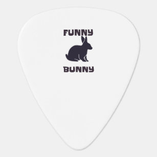 Funny bunny guitar pick