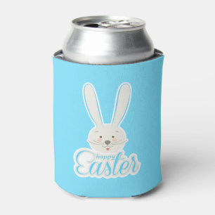FUNNY BUNNY Hapy Easter Eggs Hunt Party Can Cooler