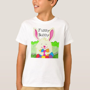 Funny Bunny Kids Easter T-Shirt