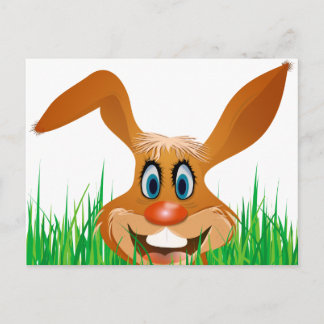 funny bunny postcard