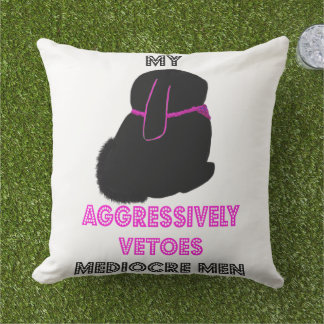 Funny bunny with taste cushion