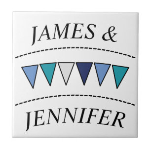 Funny Bunting Names Beverage Coaster