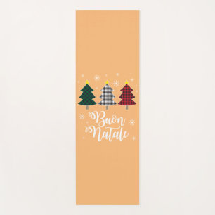 Funny Buon Natale Italy Xmas Holiday Italian Chris Yoga Mat