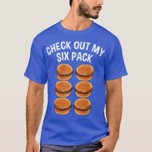 Funny Burger Art Men Women Sandwich Cheeseburger L T-Shirt