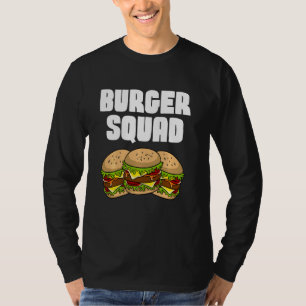 Funny Burger For Men Women Hamburger Cheeseburger  T-Shirt