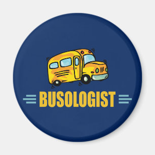 Funny Bus Driver Magnet