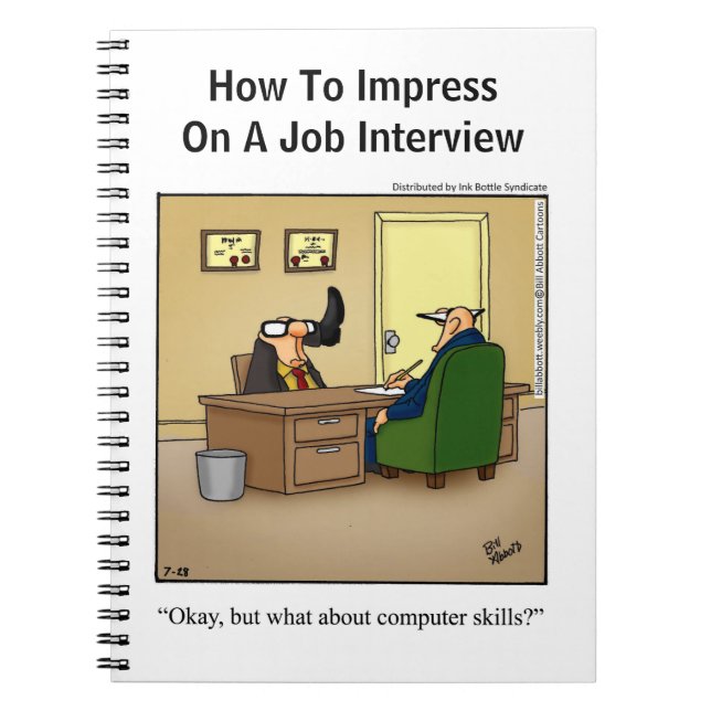 Funny Business Humour Notebook (Front)