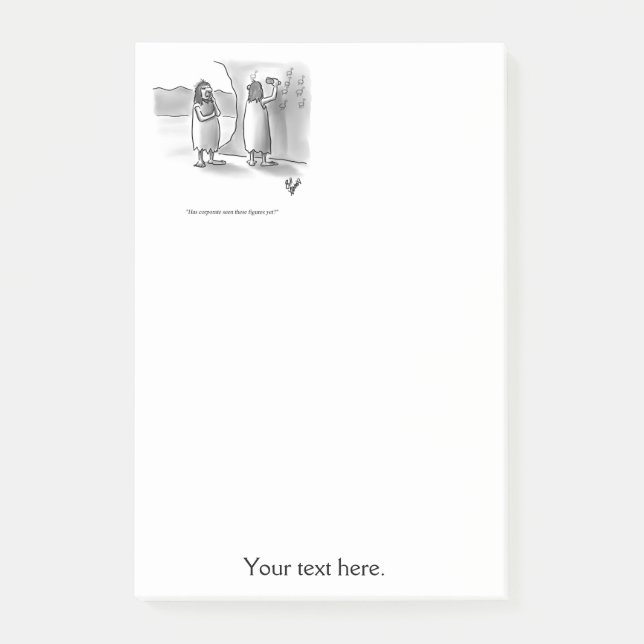 Funny Business Humour Post-it Notes (Front)