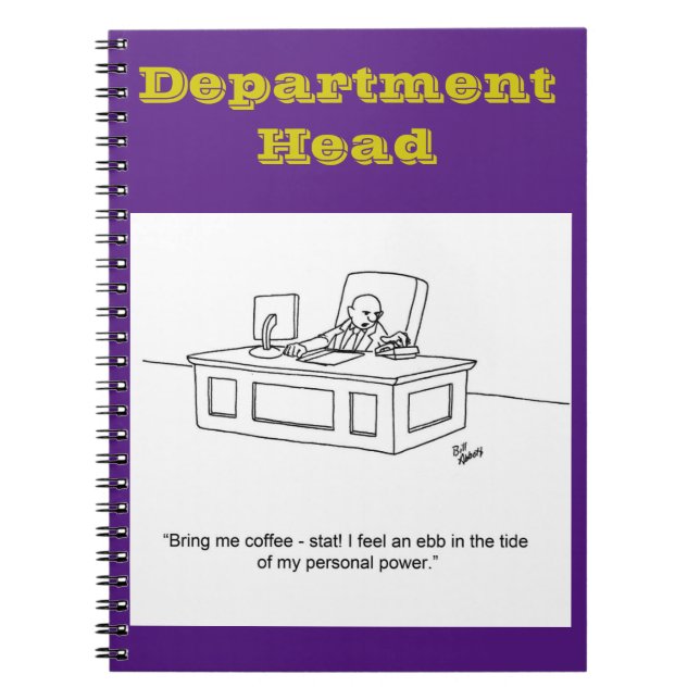 Funny Business Notebook Gift-Management (Front)