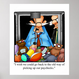 Funny Business Office Humor Poster