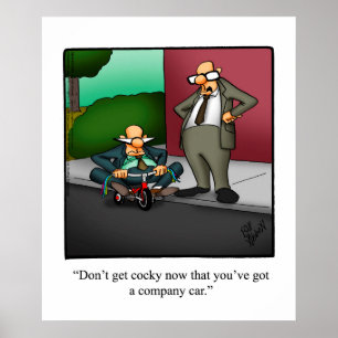 Funny Business Office Humour Poster
