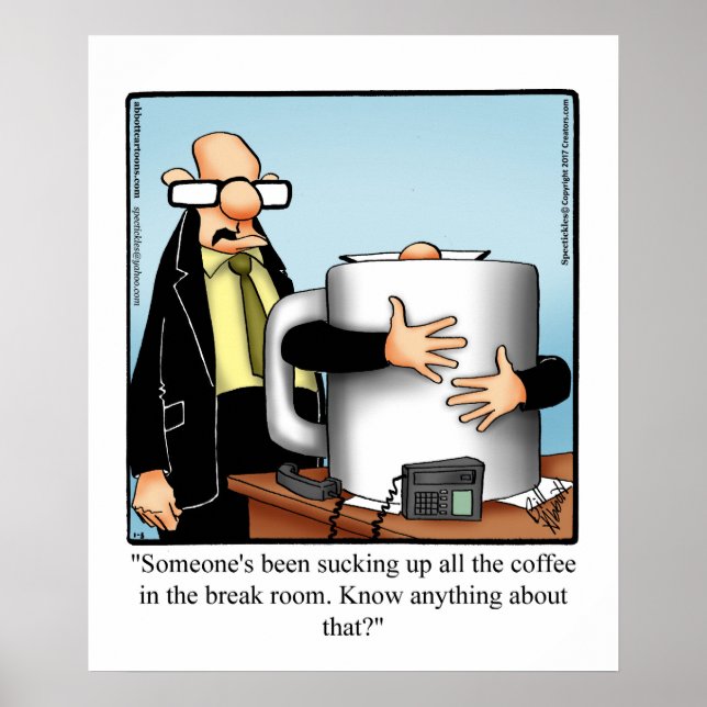 Funny Business Office Humour Poster (Front)