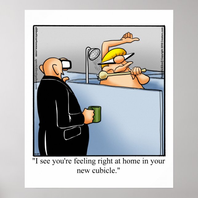 Funny Business Office Humour Poster (Front)