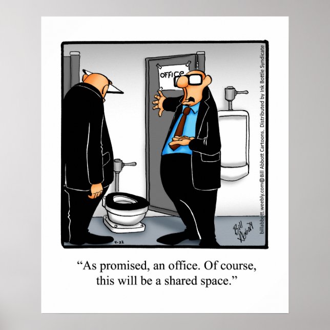 Funny Business Office Humour Poster (Front)