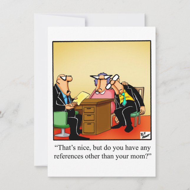 Funny Business School Graduation Invitations (Front)