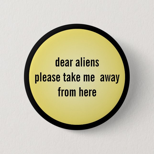 Funny Button Aliens Meme (Front)
