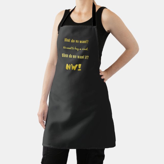 Funny Buy a Vowel — Now! Apron (Insitu)