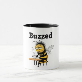 Funny Buzzed Bee Mug