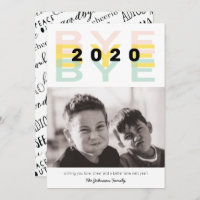 Funny "Bye 2020" Single Photo