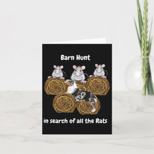 Funny Byrn Hunt - In Search Of Rats With Blue Merl Card
