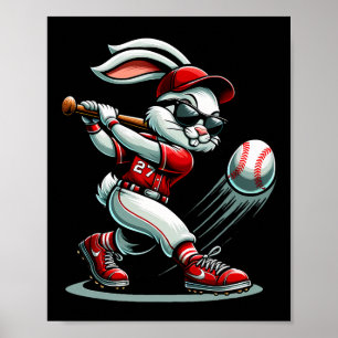 Funny Bysebyll Bunny Easter Shirts Kids Boys Toddl Poster