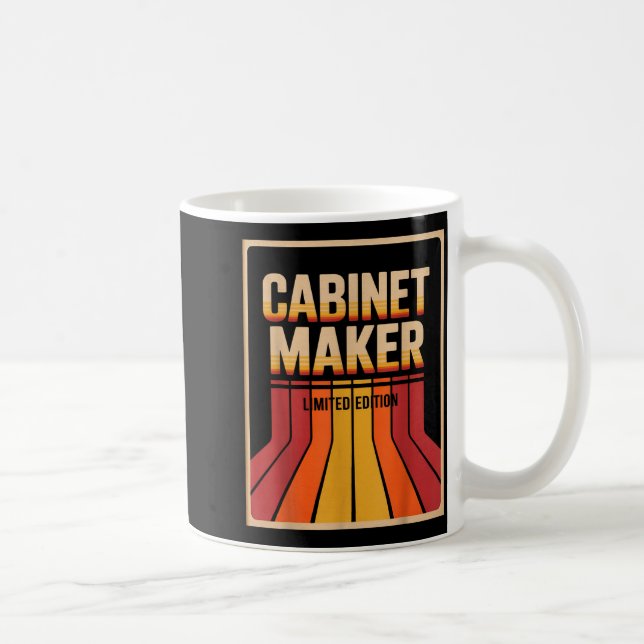 Funny Cabinet Maker Limited Edition Woodworking Hu Coffee Mug (Right)