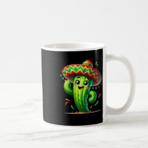 Funny Cactus Cinco De Mayo Boys Toddler Kids Mexic Coffee Mug