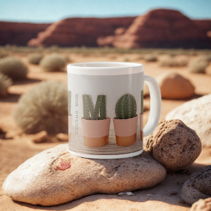 Funny Cactus Mum Succulent Plants Giant Coffee Mug