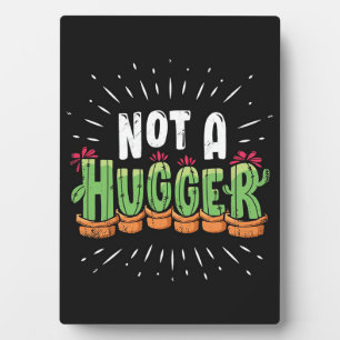 Funny Cactus Plaque