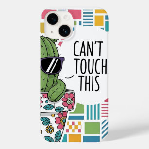 Funny Cactus with Quote Can’t Touch This. Case-Mate iPhone 14 Case