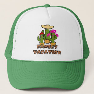 Funny cactuses trucker hat