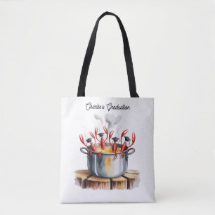 Funny Cajun Graduation Party Tote Bag