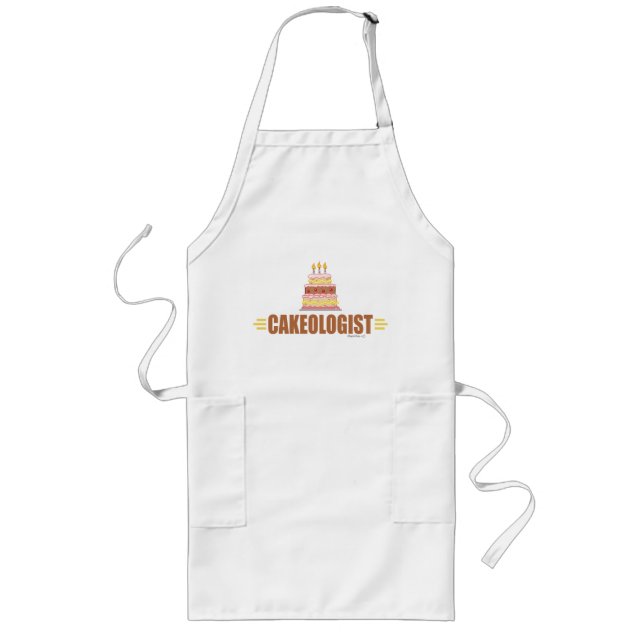 Funny Cake Long Apron (Front)