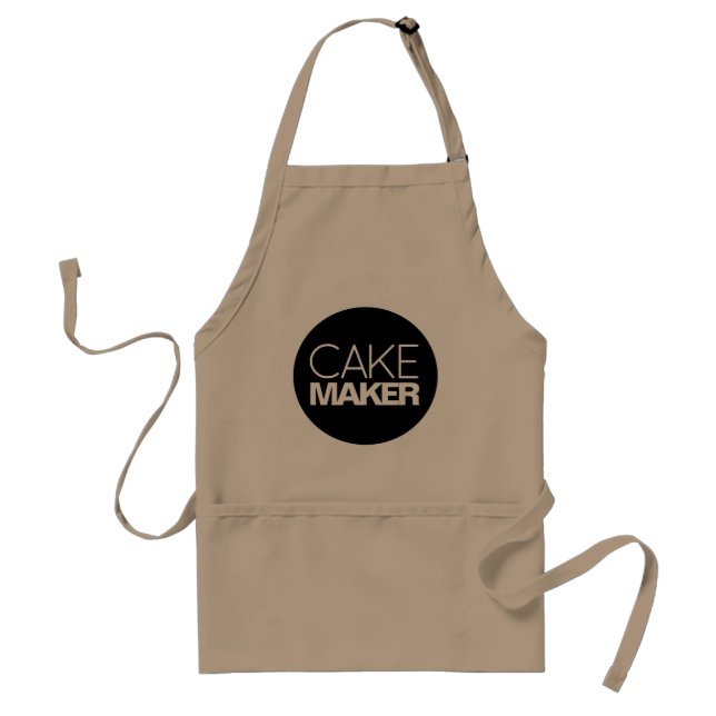 Funny Cake Maker Standard Apron (Front)