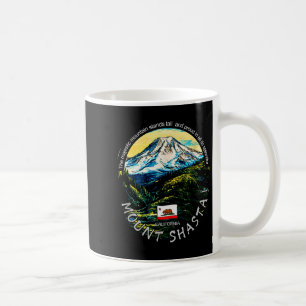 Funny California's Majestic Mount Shasta Hiking Mo Coffee Mug