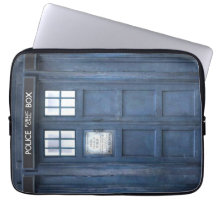 Funny Call Box Laptop Sleeve