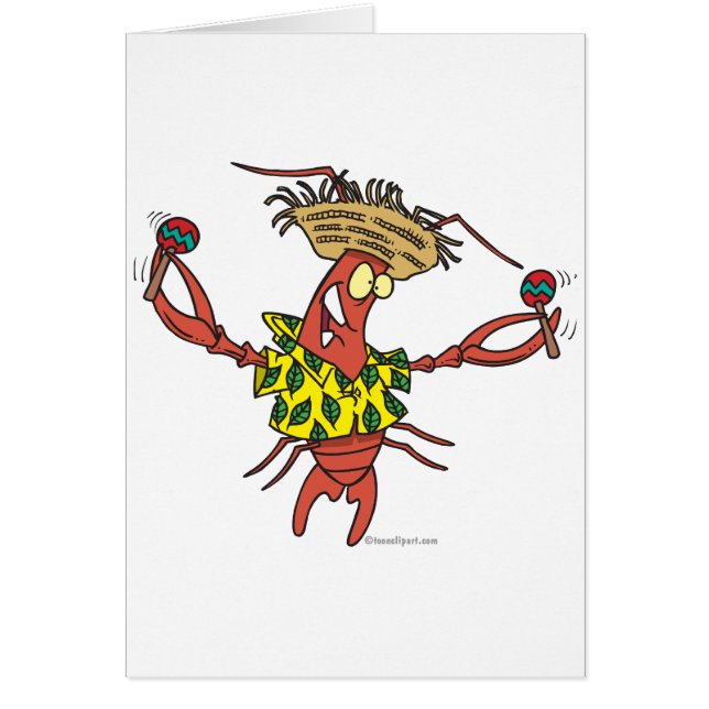 funny calypso lobster (Front)