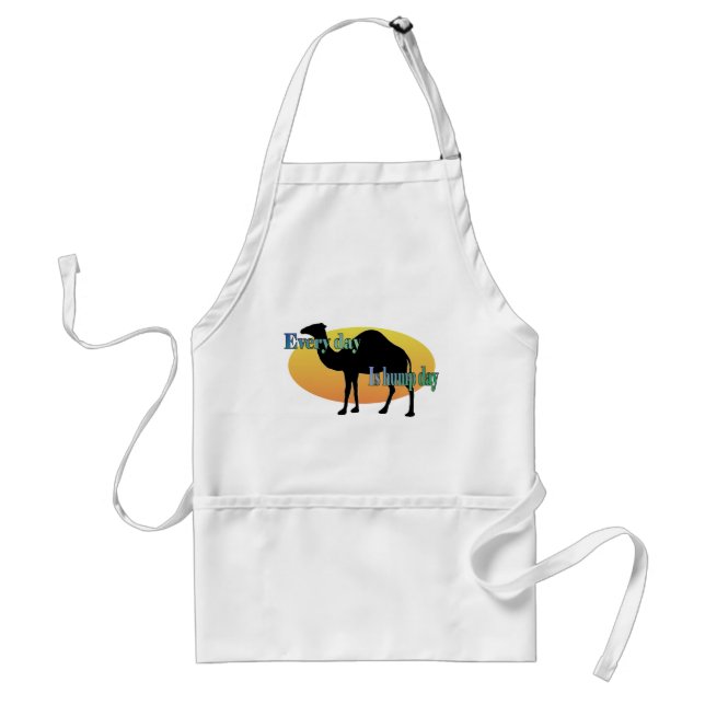Funny Camel - Every Day is Hump Day Standard Apron (Front)