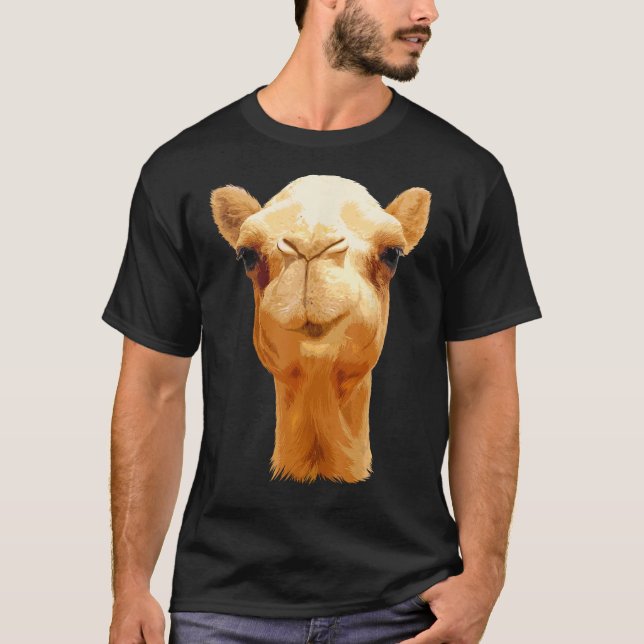 Funny Camel For Men Women Ungulate Animal Camel Lo T-Shirt (Front)