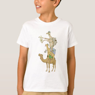 Funny Camel Trek Safari T-Shirt