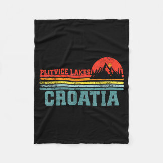 Funny Camng Shirts Plitvice Lakes National Park Cr Fleece Blanket