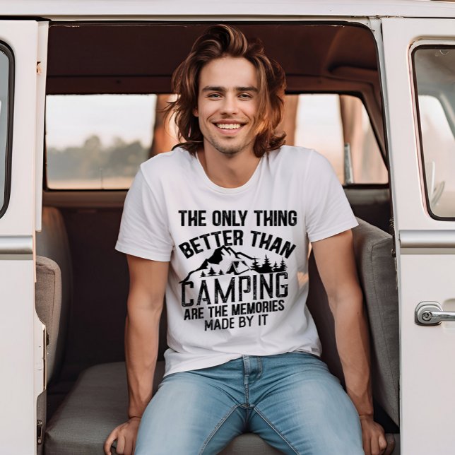 Funny camper slogan summer camping quotes T-Shirt (Creator Uploaded)