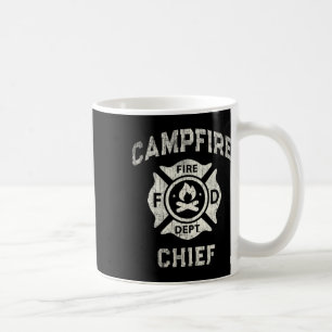 Funny Campfire Chief Hiking Summer Camp Director F Coffee Mug
