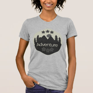 Funny camping, adventure awaits T-Shirt