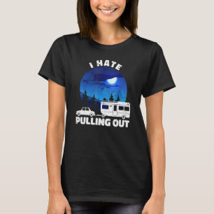 Funny Camping Art For Men Women Kids Camping Trail T-Shirt