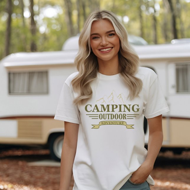 Funny camping camper sayings for campers T-Shirt (Creator Uploaded)