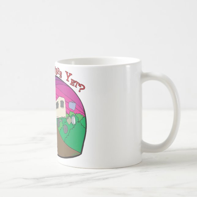 Funny Camping Coffee Mug (Right)